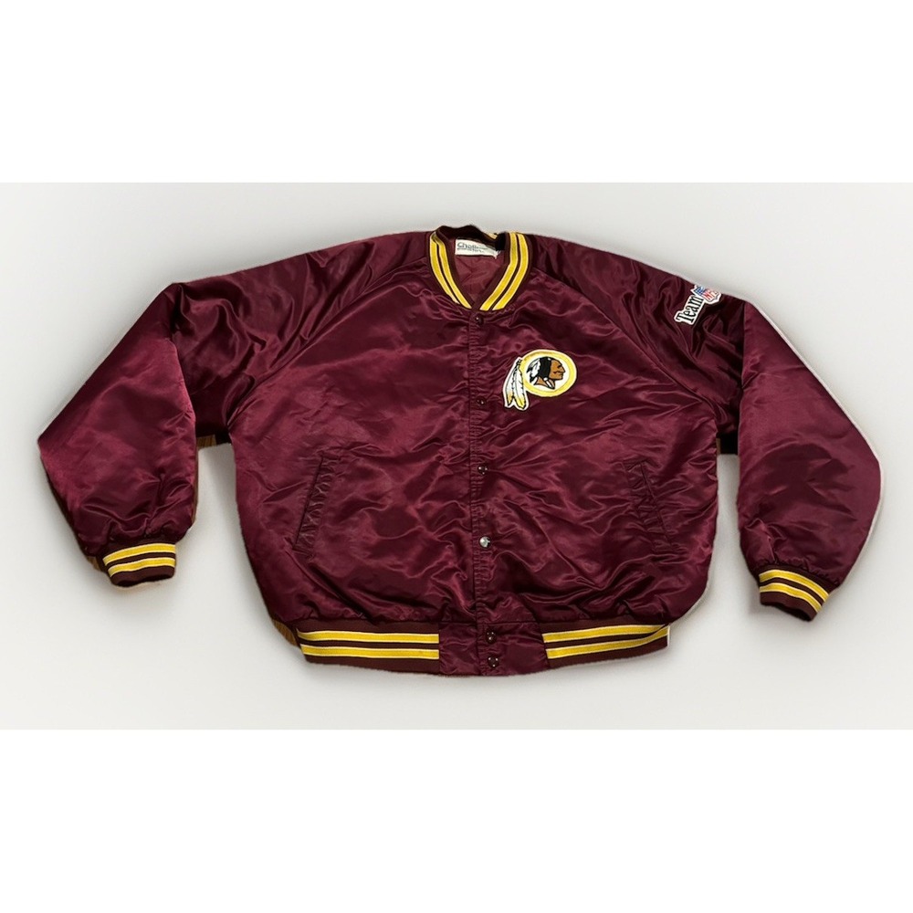 Vintage Chalk Line Washington Redskins Satin Jacket XL NFL Commanders Rare